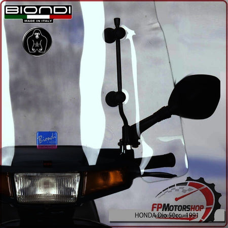 KIT ATTACCHI PARABREZZA SCOOTER PER HONDA DIO BIONDI 8500940 50 91> ZX 95> SFX