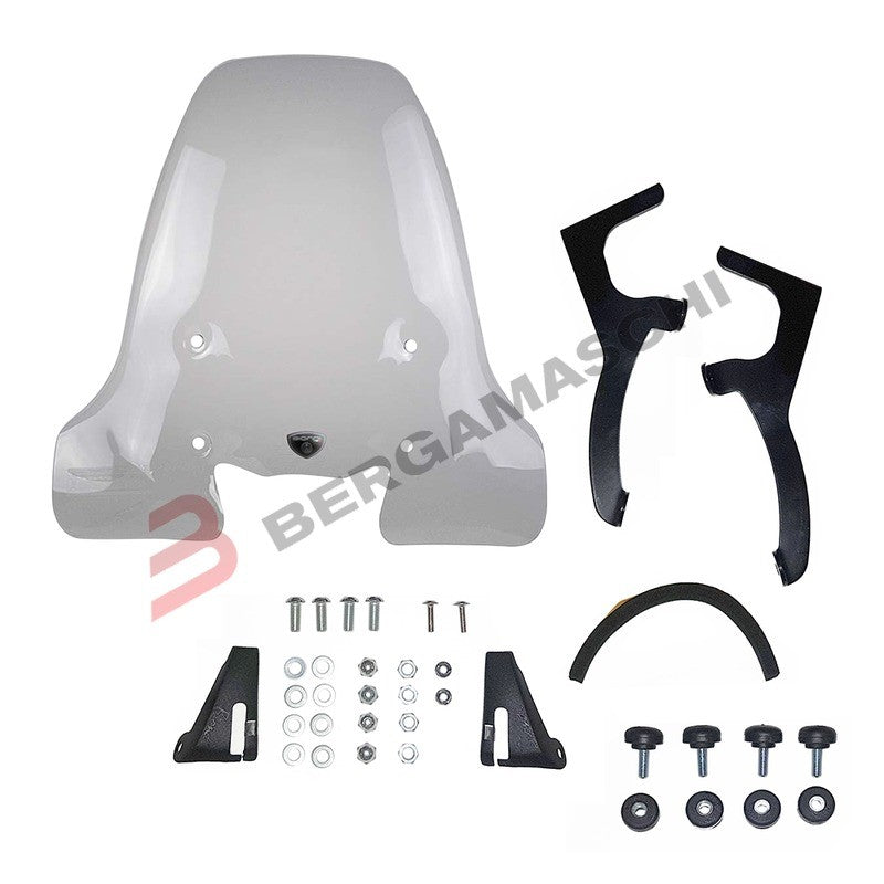 KIT PARABREZZA+ATTACCHI PER SCOOTER HONDA SH 125/150 09-11 BIONDI