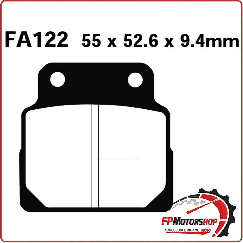 PASTIGLIE PASTICCHE FRENI PER MOTO HONDA CB 450 89>92 ANTERIORE/POSTERIORE EBC