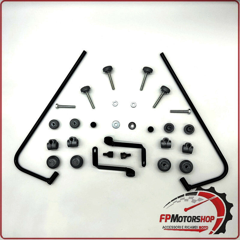 KIT ATTACCHI PARABREZZA SCOOTER PER YAMAHA CYGNUS X 125/150 06> BIONDI 8500664