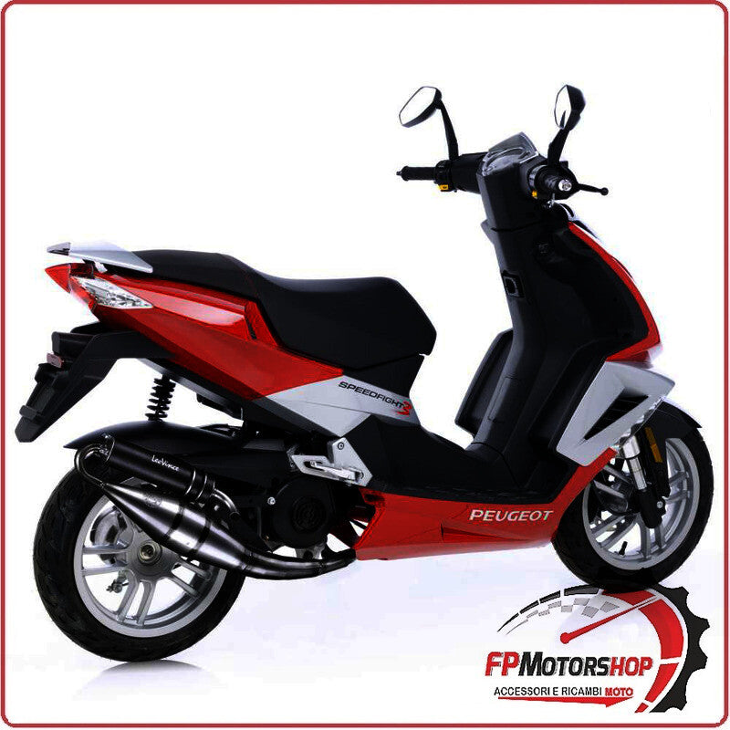 MARMITTA ESPANSIONE NERO PER SCOOTER PEUGEOT SPEEDFIGHT 3 09-11 LEOVINCE 4059B