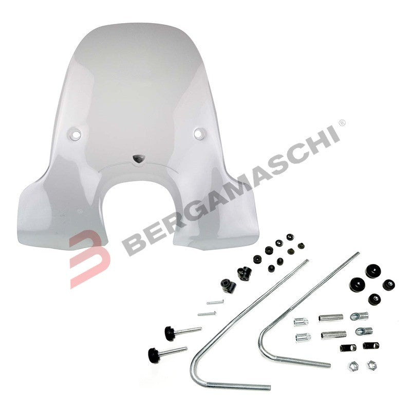 KIT PARABREZZA+ATTACCHI PER PIAGGIO MEDLEY 125/150 16-20 BIONDI