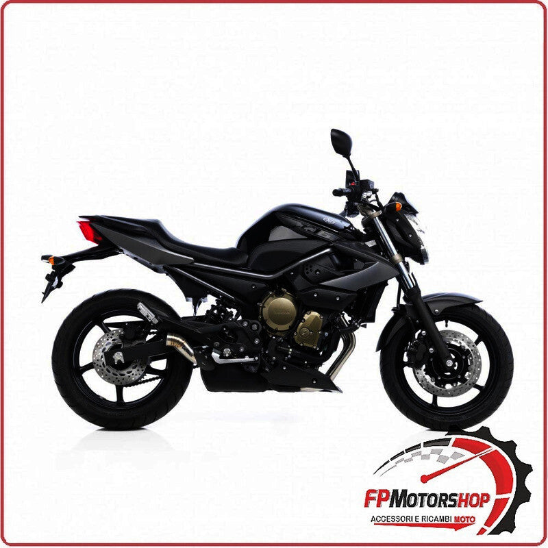 SILENZIATORE SCARICO AGGIUNTIVO PER MOTO YAMAHA XJ6 09-15 LEOVINCE 8240