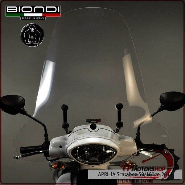PARABREZZA PER SCOOTER APRILIA SCARABEO 50/100 2014> BIONDI 8071264 