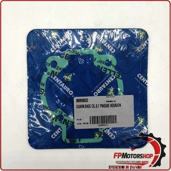 GUARNIZIONE BASE CILINDRO PER GILERA RUNNER FX 125 97>02 SP. 0,7 CENTAURO