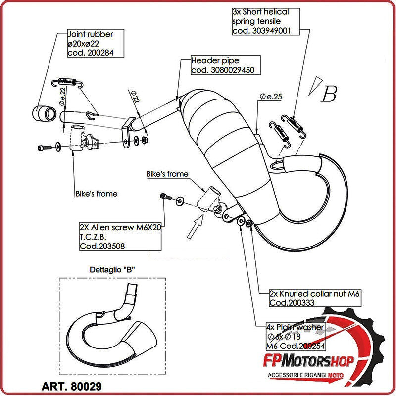 KIT COLLETTORI SCARICO X-FIGHT PER BETA RR 50 ENDURO/MOTARD 21-22 LEOVINCE 80029