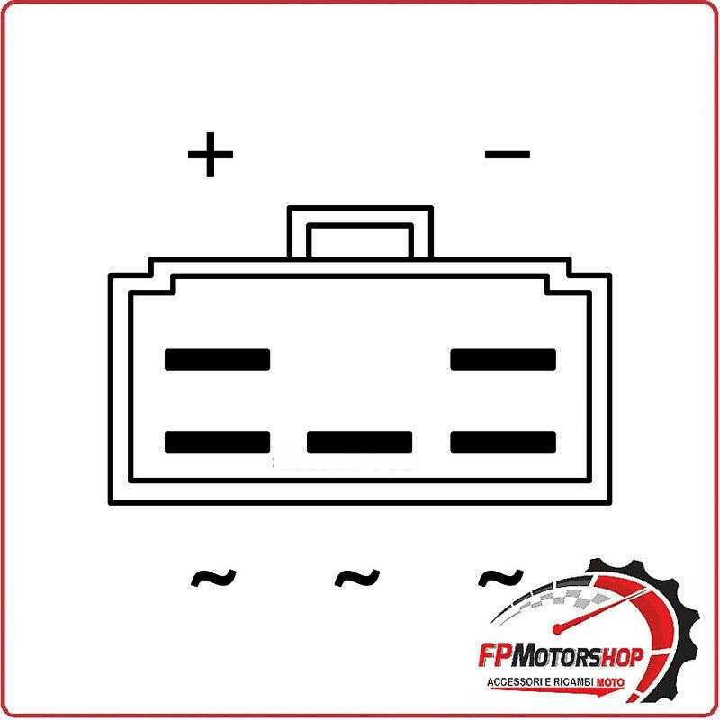 REGOLATORE DI TENSIONE SUN PER SUZUKI INTRUDER 600/1400 / DR 650 92-95 12V