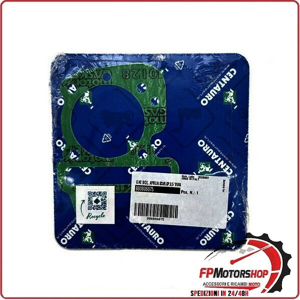GUARNIZIONE BASE CILINDRO APRILIA SCARABEO 100 4T 01>14 SP CENTAURO 880B06075