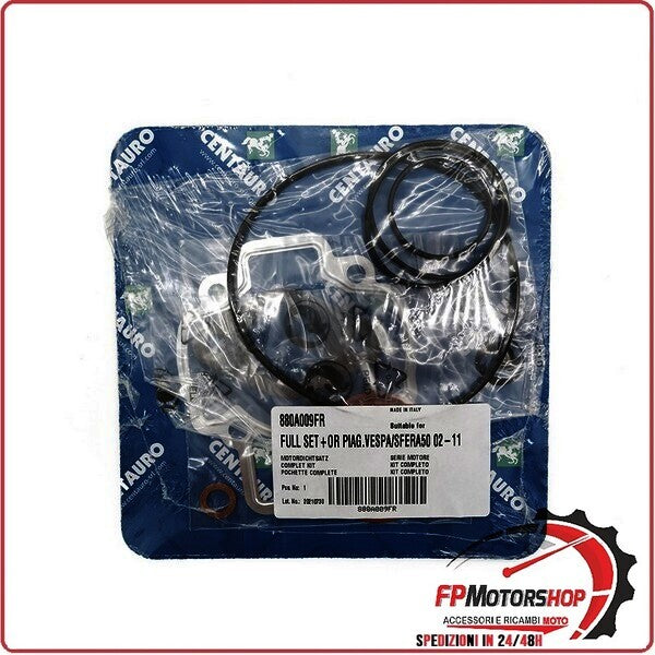 KIT GUARNIZIONE MOTORE PER FREE 50 880A009FR PIAGGIO 2T AC RAFFREDDATO ARIA
