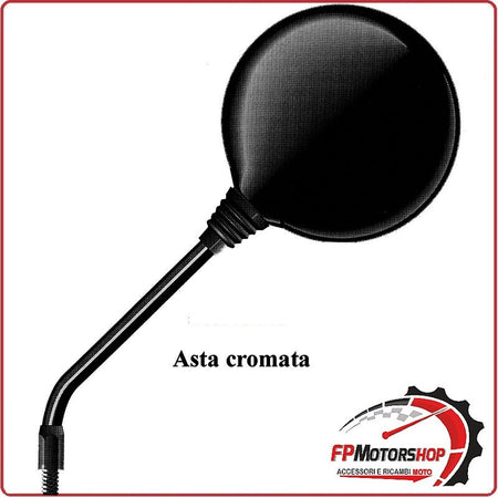 SPECCHIO SPECCHIETTO RETROVISORE SX PER SCOOTER HONDA SKY SH SJ ASTA CROMATA