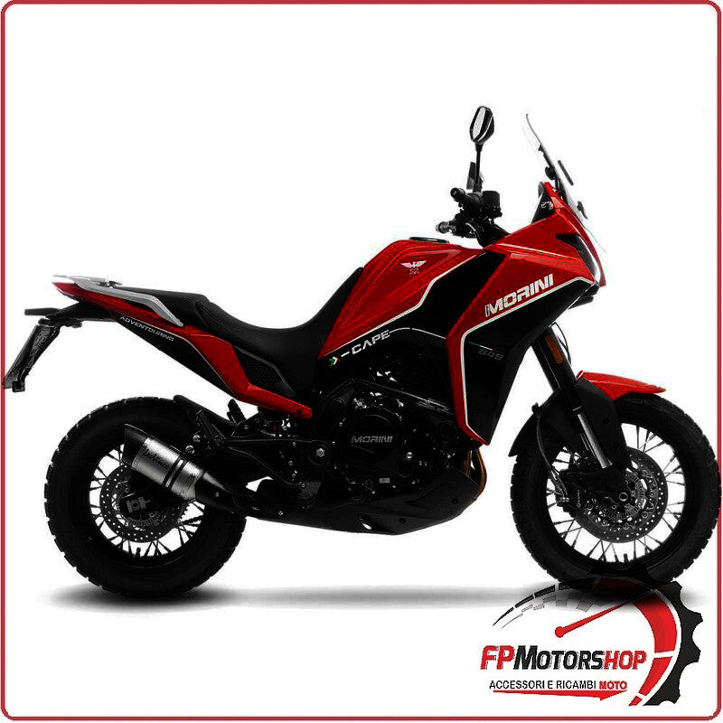 RACCORDO ELIMINA CATALIZZATORE PER MOTO MORINI X-CAPE 650 21- LEOVINCE 80035