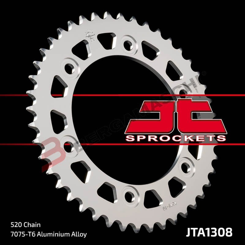 CORONA PER TRASMISSIONE MOTO ALL.7075T6 JTA 1308 Z43 BLK JTA1308.43BLK HONDA CBR