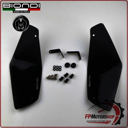 DEFLETTORE CUPOLINO ARIA PER MOTO BMW R1200GS FUME DARK BIONDI 8010368 17>19