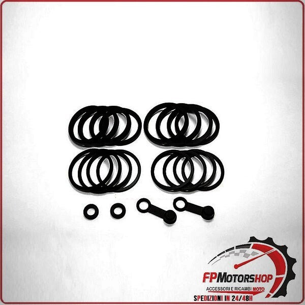 KIT REVISIONE 2 PINZE FRENO ANTERIORE PER KAWASAKI ZX>10R 08>10 TOURMAX