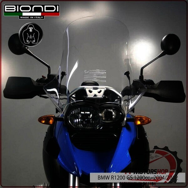 CUPOLINO PARABREZZA MOTO PER BMW R1200GS 2004>2012 BIONDI 8010250