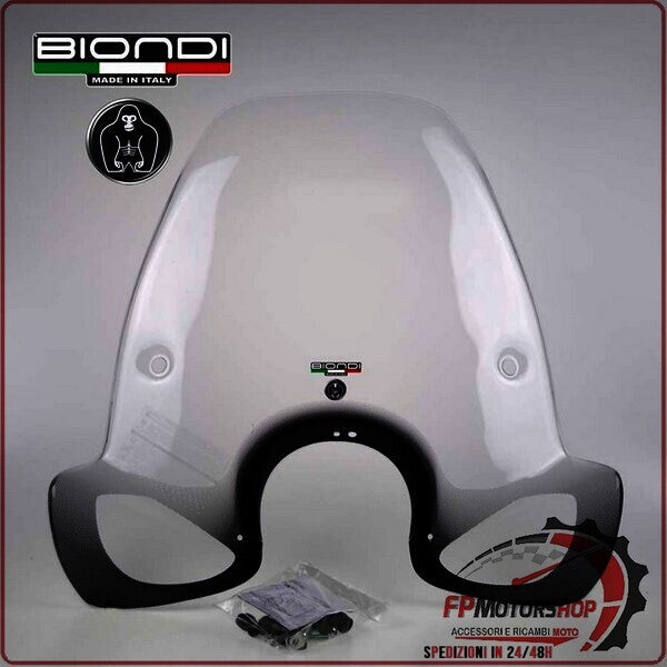 PARABREZZA PER SCOOTER CLUB PIAGGIO BEVERLY 500 2002>2007 BIONDI 8061095 