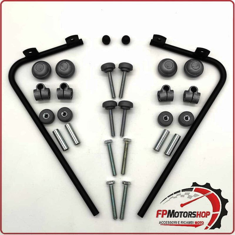 KIT ATTACCHI PARABREZZA SCOOTER PER MALAGUTI CIAK 50 BIONDI 8500813 50/125/150