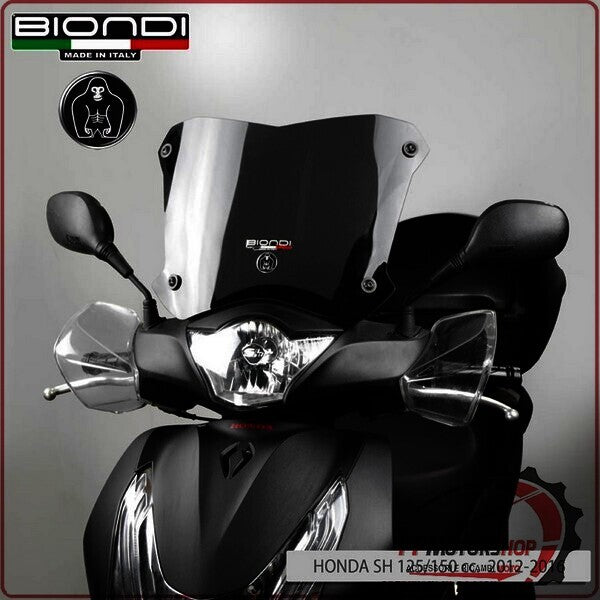 PARABREZZA PER SCOOTER HONDA SH 125 150 2012>2016 RICAMBIO ORIGINALE BIONDI