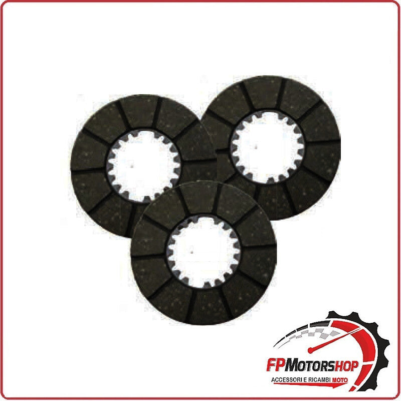 KIT DISCHI FRIZIONE SCOOTER FERODO PER PIAGGIO VESPA 125 V1MT V2MT VU1T 1953>