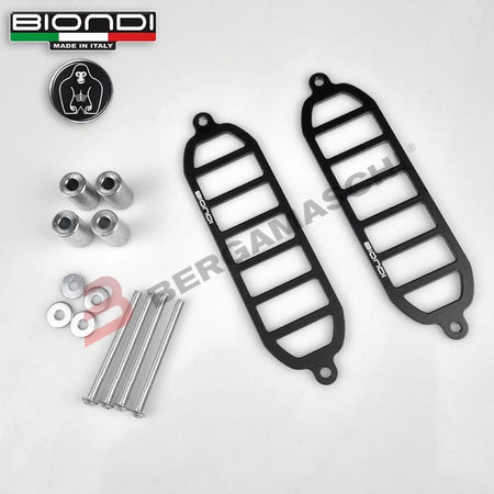 COPPIA GRIGLIE PROTEZIONE PER FARI ANTINEBBIA BMW R1300 GS 24> BIONDI 8010509