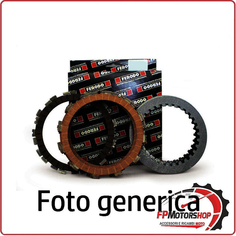 KIT DISCHI FRIZIONE MOTO PER FCS0538/3 FERODO HUSQVARNA WR/SM 125 95>13