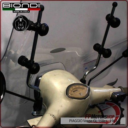 KIT ATTACCHI PARABREZZA SCOOTER PER PIAGGIO SPECIAL 50 VESPA GL BIONDI 8500955 