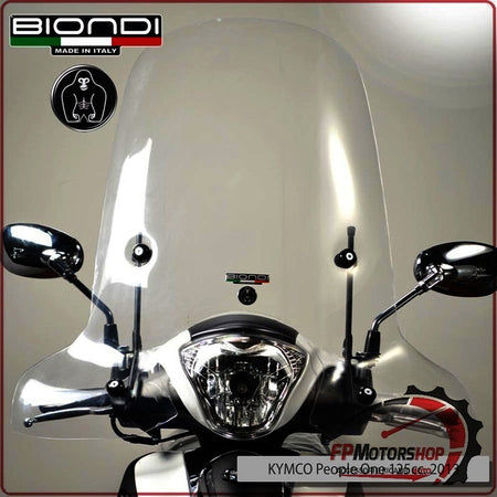 PARABREZZA CUPOLINO PER SCOOTER KYMCO PEOPLE ONE 125 2013> ATTACCHI ORIGINALI