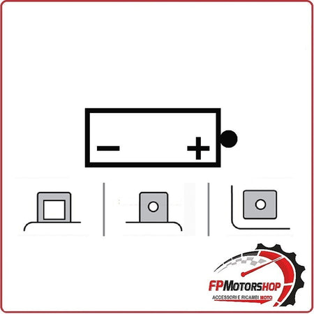 BATTERIA PER MOTO OKYAMI 12N9-3B 12V 9AH 135X75X139MM CCA85 MORINI SPORT 350