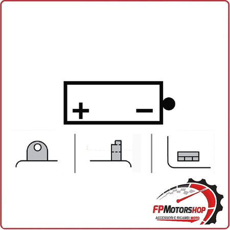 BATTERIA PER MOTO OKYAMI 12N7-4B 12V 7AH 137X76X135MM CCA80 ASPES