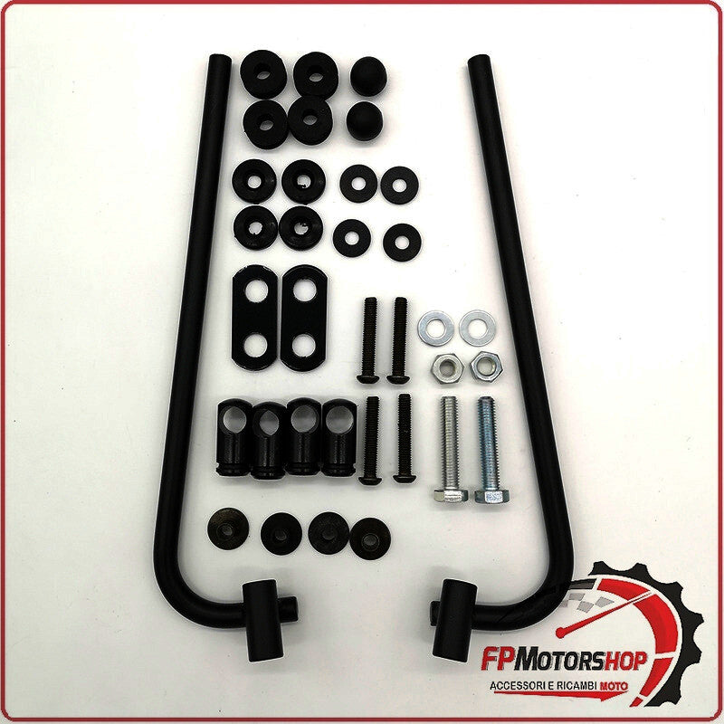 KIT ATTACCHI PARABREZZA PER SCOOTER SUPER MOTOSOCO CUX 2019> BIONDI SOCO