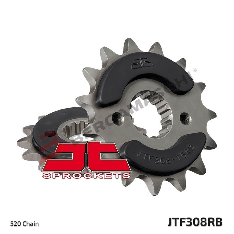 PIGNONE TRASMISSIONE PER MOTO JT 308 Z14 RB AMMORTIZZATO JTF308.14RB 14 DENTI