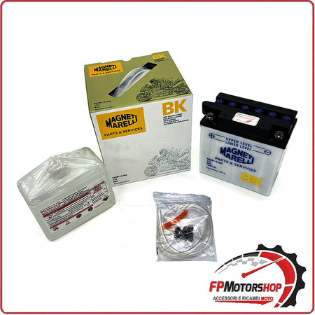BATTERIA PER MOTO MARELLI MOB7 A-SM YB7-A 12V 8Ah PIAGGIO VESPA 125