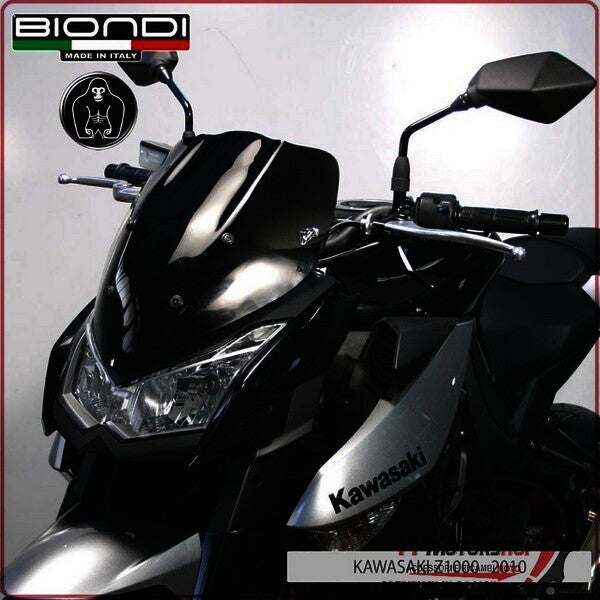 CUPOLINO PARABREZZA MOTO PER KAWASAKI Z1000 NERO BIONDI 8010312 2010>