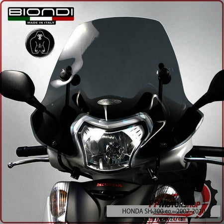CUPOLINO PARABREZZA SCOOTER PER HONDA SH 300 BIONDI 8061201 2007>2010 SYM ST