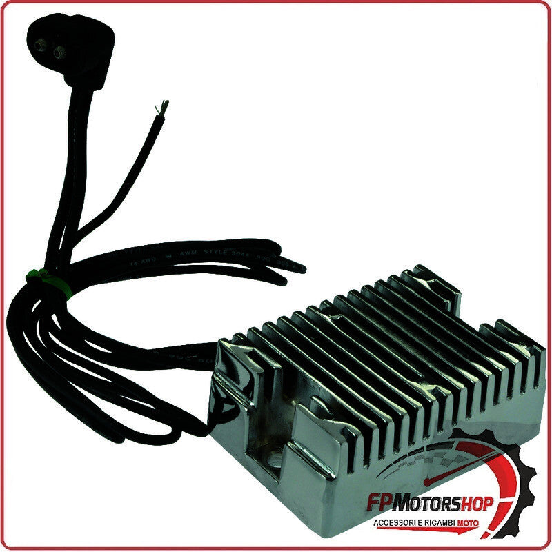 REGOLATORE DI TENSIONE PER HARLEY EVOLUTION BIG T WIN 89-99 CROMATO WAI 12V