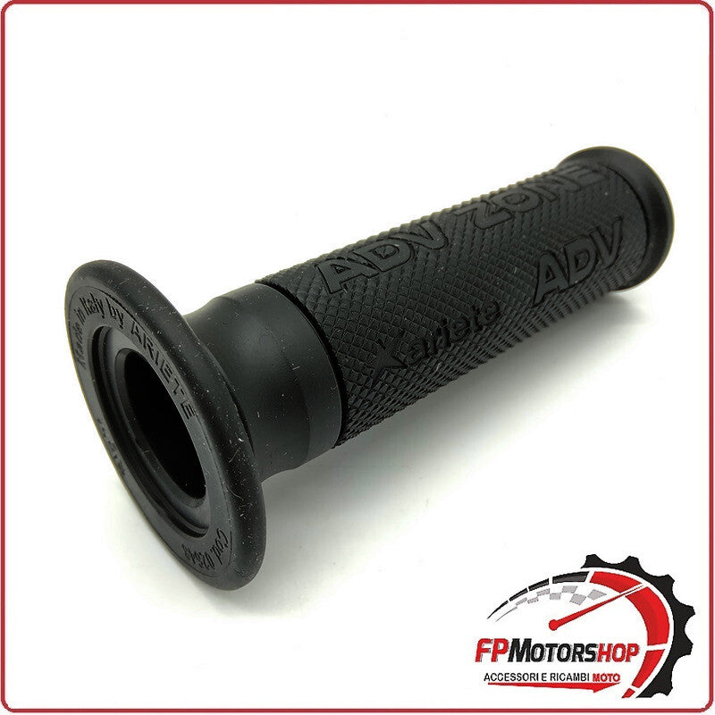 COPPIA MANOPOLE MANUBRIO PER QUAD ADV ZONE 120mm SOFT NERO ARIETE 02648-N