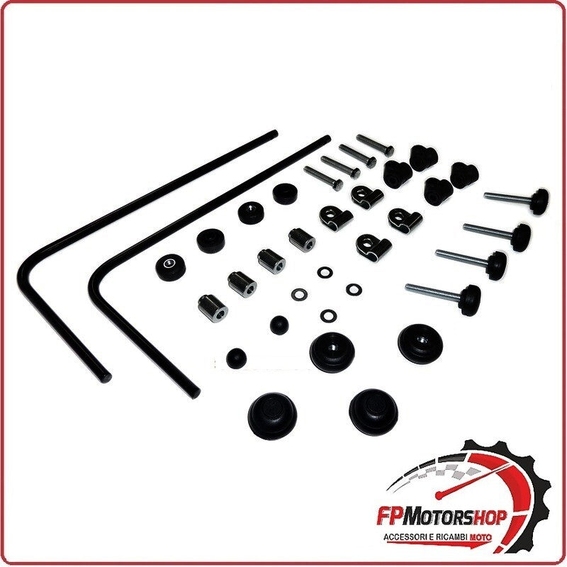 KIT ATTACCHI PARABREZZA SCOOTER PER MALAGUTI F12 50 R 07> BIONDI 8500648 PHANTOM