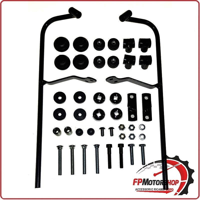 KIT ATTACCHI PARABREZZA PER SCOOTER KYMCO PEOPLE 50 BIONDI 8500823 98>00