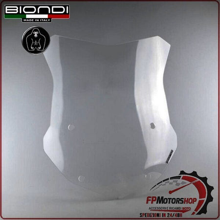 CUPOLINO PARABREZZA MOTO PER BMW R1250GS 2019> ALTO TRASPARENTE BIONDI ADVENTURE