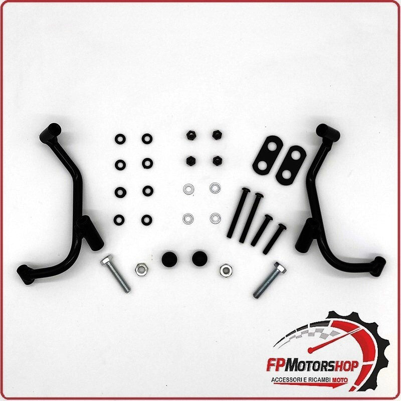 KIT ATTACCHI PARABREZZA SCOOTER PER HONDA ETECH DYLAN BIONDI 8500759 125/150 02>