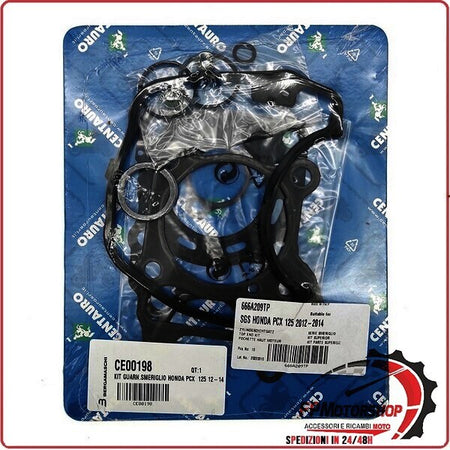 KIT GUARNIZIONE SMERIGLIO PER HONDA PCX 125 12>14 CENTAURO 666A209TP