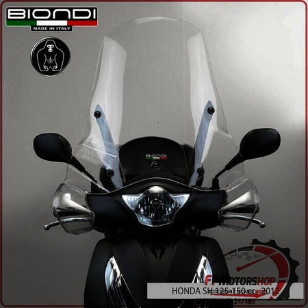 PARABREZZA PER SCOOTER HONDA SH 125/150 2012> RICAMBIO ORIGINALE BIONDI 8061258