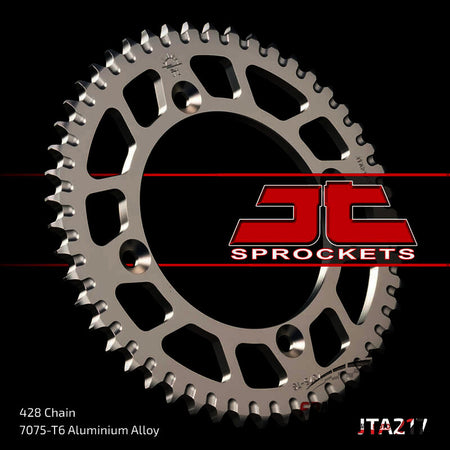 CORONA TRASMISSIONE PER MOTO ALLUMINIO JTA 217 Z56 JTA217.56 56 DENTI HONDA CR85