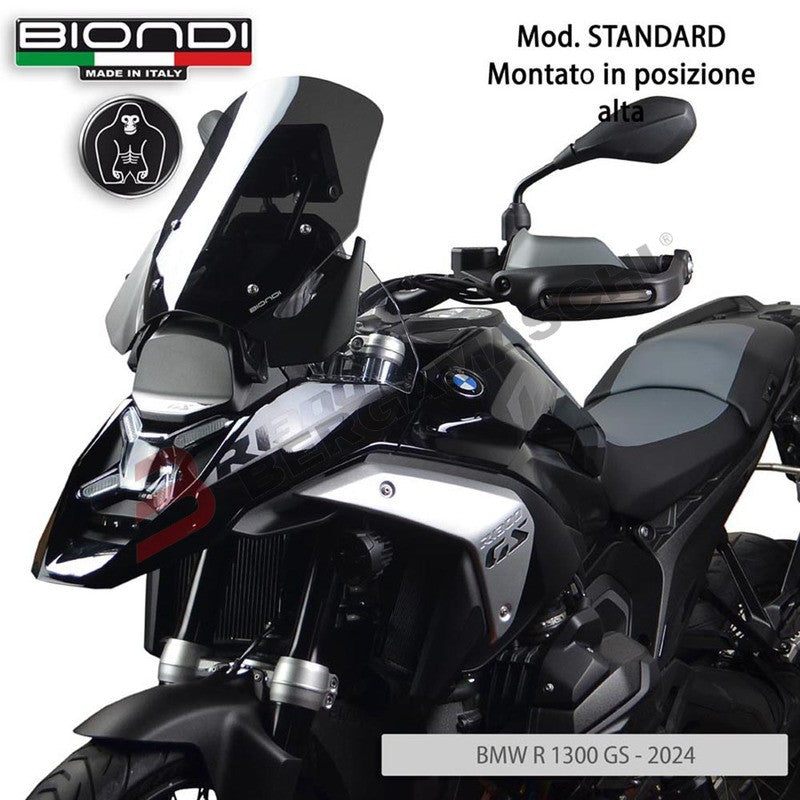 CUPOLINO PARABREZZA PER MOTO STANDARD BMW R1300 GS 23 FUME' SCURO BIONDI 8010482