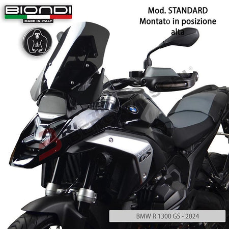CUPOLINO PARABREZZA PER MOTO STANDARD BMW R1300 GS 23 FUME' SCURO BIONDI 8010482