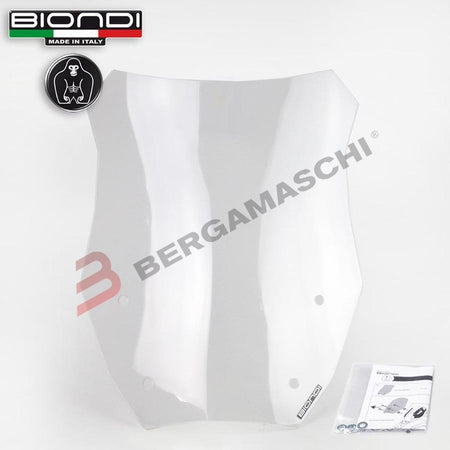 CUPOLINO PARABREZZA PER MOTO TOURING BMW R1300 GS ADVENTURE TRASPARENTE BIONDI