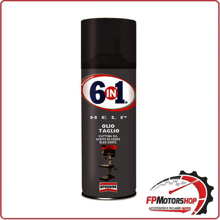 BOMBOLETTA SPRAY 6IN1 HELP LUBRIFICANTE OLIO TAGLIO 400 ML AREXONS 4254