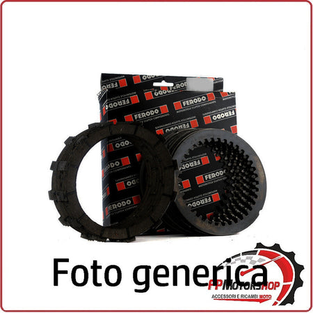 KIT DISCHI FRIZIONE MOTO PER FCS0212/2 FERODO PER YAMAHA FZ6 600 FAZER 04>09