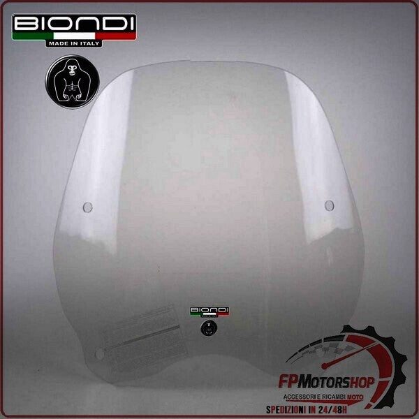 PARABREZZA PER SCOOTER HONDA SH 125/150 2005>2008 RICAMBIO ORIGINALE BIONDI