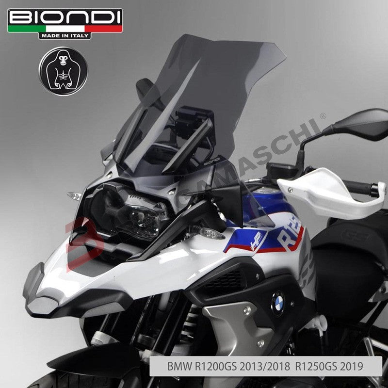 CUPOLINO PARABREZZA MOTO PER BMW R1250GS 2019> MAXI FUME DARK BIONDI ADVENTURE